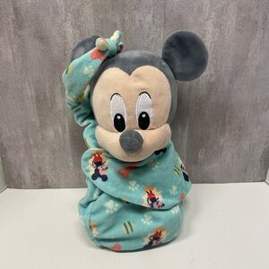 Disney Baby Mickey Mouse Plush & Blanket